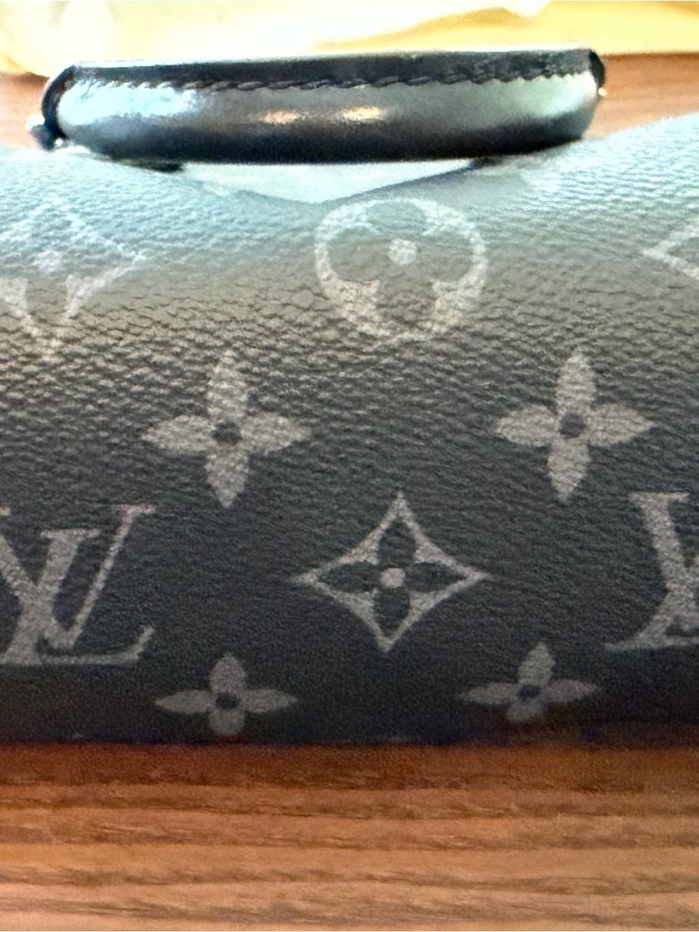 Louis Vuitton Monogram Eclipse Mini Speedy in Black and Charcoal - Picture 5 of 13